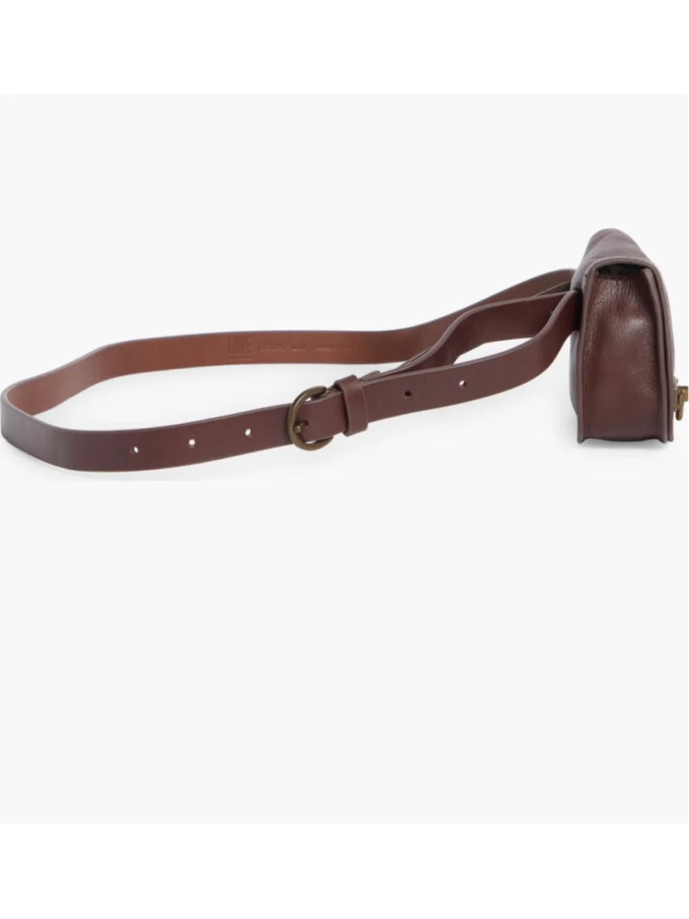 Frye Brown Leather Crossbody Bag